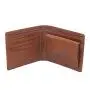 Full grain leather men wallet bifold vegetable tanned leather wallet