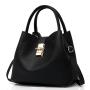 Pu Bucket Bag Women's Fashion Super Fiber Leather Portable Bagtaschen Messenger Bag bolsas para mujer  bolsos-para-mujeres-
