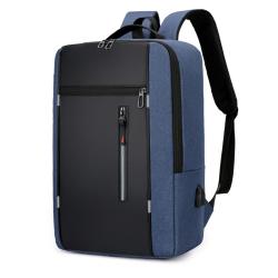 Men's Business Notebook Computer Bag Multifunctional backpack with USB Large Capacity Backpack Logo