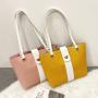 Gelory Customized Crocodile Pattern PU Leather Ladies Shopping Tote Women Hand Bags Large Capacity Lock Strap Shoulder Bag