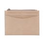 Custom lizard pattern leather card holder new design zipper card wallet for men and women rfid