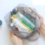 Gelory 2024 Practical And Portable Travel Toiletry Storage Bag Portable Cosmetic Sundries Sorting Storage Bag
