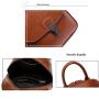 Fashion Handmade New Real Leather Backpack Retro Genuine Natural Cowhide Leather Vintage backpack Casual Work Laptop Bags