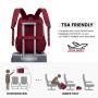 LOVEVOOK Custom Fashion Lightweight bookbag Mochila Travel Stylish Bag College School Business Backpacks for Women with USB port