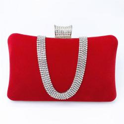 CCF665 Luxury Diamond Rhinestone Ladies Evening Bag Wedding Clutch Purse Luxury Wedding Evening Bags Handbag