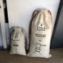 Custom Logo Printed Muslin Cotton Dust Cover Storage Bag