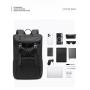XL105 New Version Waterproof Outdoor Sport Backpack Large Capacity Shoulder Bag Wear-resistant Multicard Slot Travel Bag