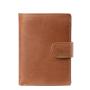 Large Capacity Wallet for Men Genuine Leather RFID Blocking Trifold Stylish Wallet With 2 ID Window Card Holder