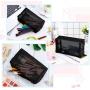 Travel Zipper Mesh Pouch Toiletry Bag Light Weight Customized Small Nylon Mesh Cosmetic Bag