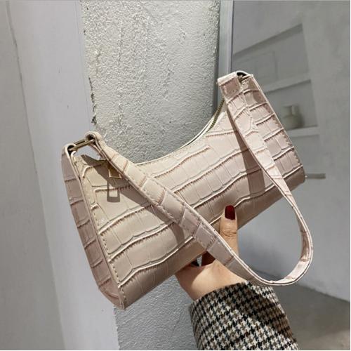 Retro Casual Women Crocodile Pattern Shoulder Purses And Handbags Luxury Women Ladies Underarm Shoulder Bags Women