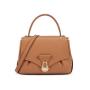 2022 New Design Custom Crossbody Bags With A Lock Women Genuine Leather Ladies Luxury Brown Color Handbags