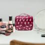Portable Beauty Storage Bags Waterproof Toiletry Handbag  Organization Travel Multiple Cosmetic Bag Layers Quilted Makeup Bag