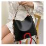 Fashionable Designer Woman Handbag Custom Pure Color Small Square Bag Chain Casual Simple Single Shoulder Bucket Bag
