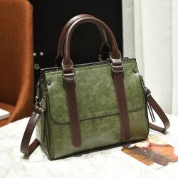 2021Winter New Women's Bag Large Capacity Korean Fashion Single Shoulder Messenger Handbag Wholesale PU Ladies Shoulder Bag