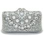 New Elegant Shiny Crossbody Crystal Bag Handmade Rhinestone Bag Green Luxury New Year Evening Bags Clutches For Women Purse