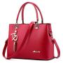 ZR721 Woman Bag Handbag Lady PU Fashion Female Zipper Portable Big Shoulder Bag Girl Versatile Crossbody Tote Bag Shopping Party