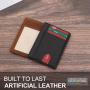 Custom Logo Leather ID Card Credit Card Holders Classic Designer Man Purse Personalized Blank Sublimation Wallet