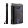 Wholesale leather money clip wallet holder leather bifold wallet card holder with money clip
