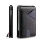 Wholesale leather money clip wallet holder leather bifold wallet card holder with money clip