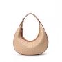 New High Quality Women Fashion Woven Genuine Leather Handbag Ladies Designer Crossbody Hand Bags Luxury Shoulder Hobo Bags