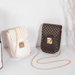 Hot Selling Dot Pattern Print Phone Bags for Women Wholesale Fashion Women's Chain Strap Crossbody Messenger Bag Lady Handbag