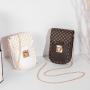 Hot Selling Dot Pattern Print Phone Bags for Women Wholesale Fashion Women's Chain Strap Crossbody Messenger Bag Lady Handbag