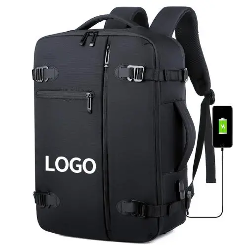 wholesale daily outdoor travel compact back bag for men custom business smart usb laptop backpacks with shoe compartment