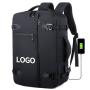 wholesale daily outdoor travel compact back bag for men custom business smart usb laptop backpacks with shoe compartment