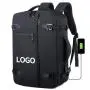 wholesale daily outdoor travel compact back bag for men custom business smart usb laptop backpacks with shoe compartment