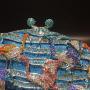 Women Crystal Stones Evening Flamingo Party Handbag Wedding Clutch Bag Diamond Clutches Bridal Shoulder Bags