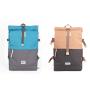 CHANGRONG Custom recycled Rpet polyester roll top Travel Casual Rucksack backpack waterproof