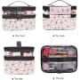 Printing Clear Pvc Pouch Zip Lock Frosted Pvc Zipper Pouch Plastic Makeup Pouch Toiletry Beauty Wash Kit Bags For Cosmetics Kits