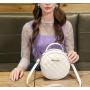 Small Round Bags Cheap New Design Ladies Sling Shoulder Bag Pu Leather Women Messenger Bag Luxury Purses Handbag for Women