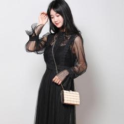 Factory Customized Color Fashion Marble Lattice Evening Bag Trend Ladies Handbags Clutch Bag