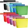 Canvas Makeup Bag Travel Cosmetic Bags Plain Makeup Pouch Multi-purpose Blank Travel Toiletry Bag With Zipper