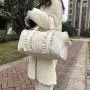 Guaranteed Quality Wholesale Custom Girls Student Backpack Zipper Pouch Custom Duffle Bags Plaid Lace Nude Duffle Bag