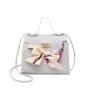 Customs Handbag Cover Lichee Pattern Ladies China Supplier Fashion Bag Pure Color Shoulder Crossbody Bag For Pu Leather