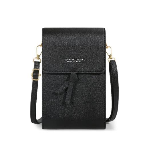 Korean Version Ladies Mobile Phone Bag Wallet New Touch Screen Coin Purse with Single Strap Fashionable Long Hand Satchel