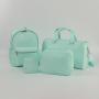 Keymay Stock 11 Colors Custom Designs Outdoor Travel Zipper Kids Backpack School Bags Waterproof Nylon Backpack