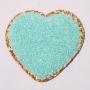 New Product Factory Classic Lovely Heart Bright Colors Cute DIY Embroidery Patches Chenille Letter Patches