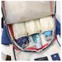 2024 Luxury Polyester Large Mom Baby Diaper Bag Backpack Custom Logo Diaper Bag