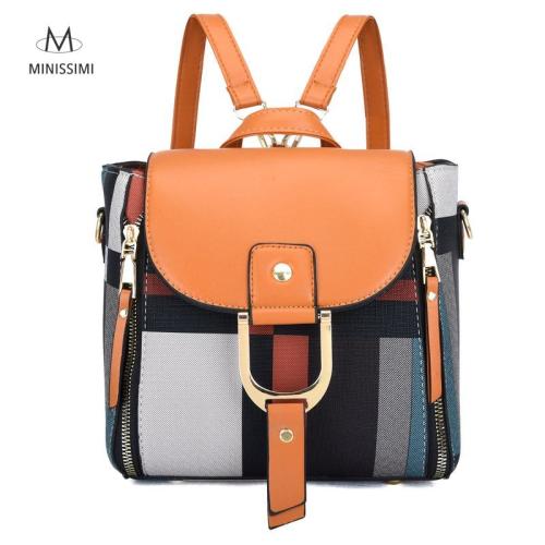 New Arrival Sac Women's Set Backpack  Pu Leather Travelling Bag  4 Pcs Set Backpack For Women