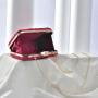 New Designer Silk Pleated Bridal Purse Clutch Evening Bag Wedding Black Dinner Bag Sling Handbag For Women