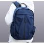 ZWY031 Men New Solid Color USB Charger Laptop Backpack Nylon Breathable Waterproof Backpack Daily Business Outdoor Travel Bag