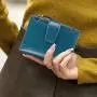Factory Direct Sales Pu Wallet Women Short Multi-Functional Zipper Women'S Wallet Large Capacity Card Holder Coin Purse