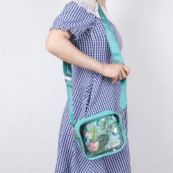 Keymay No MOQ Women's Messenger Bags Clear Concert Bag Pvc Transparent Crossbody Clear Bag Stadium Approved