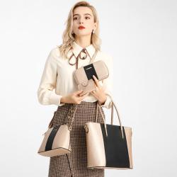 2024 New Fashion Large Capacity Four Piece Set Big Bag