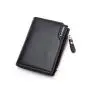 2024 New High Quality Vintage Coin Purse Zipper PU Leather Short Men Wallet Card Holder Wallets Men's Purse