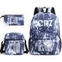 Designer Shoulder Bags Teenage Fashion Children's School Bag 3-piece Set