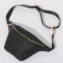 Stock Multi Color Nylon Black Basics 5 Piece Packing Cosmetic Bag Waist Bag Backpack Travel Bag Set